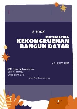 E_MODUL KEKONGRUENAN BANGUN DATAR MATEMATIKA ID CISILIA SUTINI