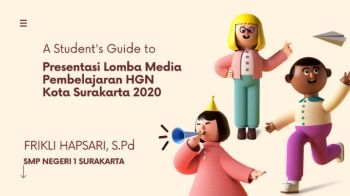 Colorful 3D Illustrated Remote Learning Events and Special Interest Presentation