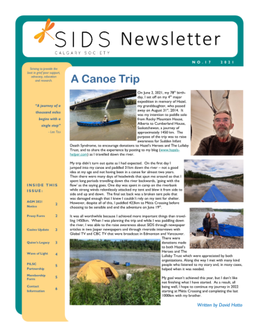 SCS Newsletter No.17 2021