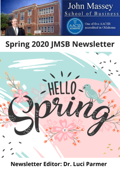 JMSB Spring 2020 Newsletter