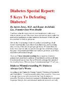 IPM Diabetes Special Report