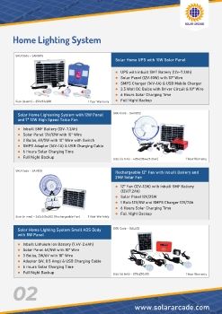 Solar Brochure (Sample)
