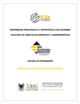 Portafolio Posgrados Facultad CEyA UPTC 2020