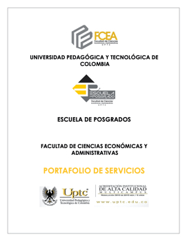 Portafolio Escuela  de Posgrados FCEyA