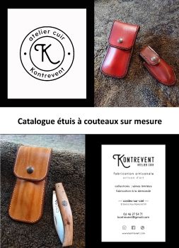 KONTREVENT catalogue étuis à couteau