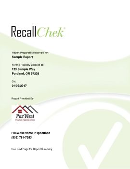 Recall Report