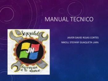 MANUAL TECNICO