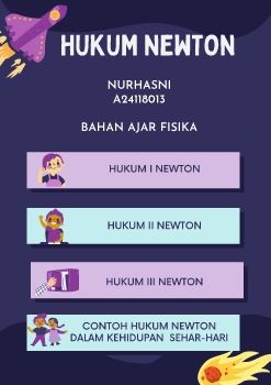 contoh hukum newton dalam kehidupan sehar-hari