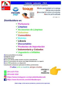 Productos Destacadosl P.R.O. - L15