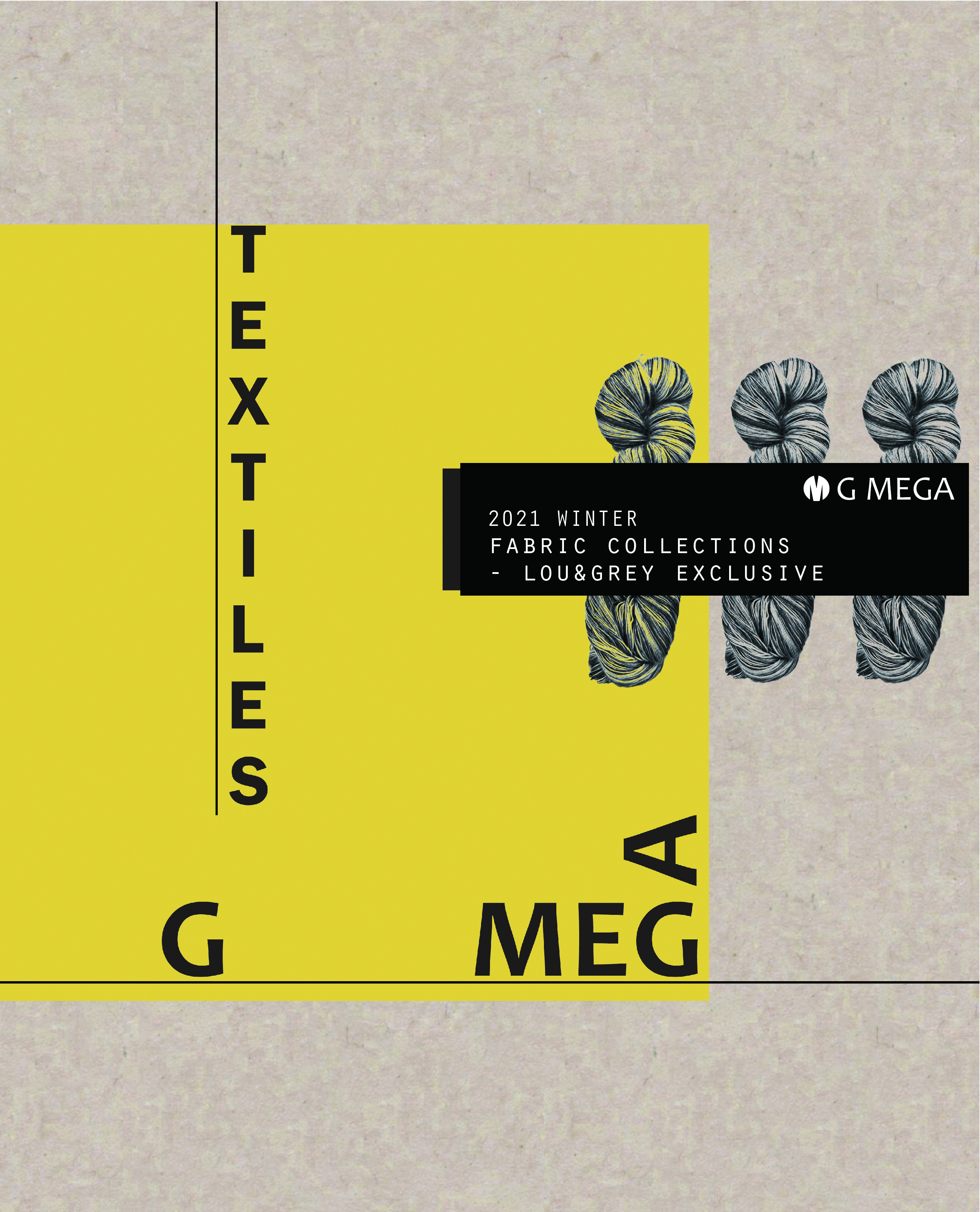 Gmega 2021 Winter Fabric Collection - Lou&Grey Exclusive