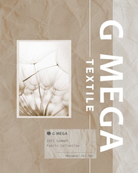 Gmega 2023 Summer Fabric Collection - Menswear Vol. Two