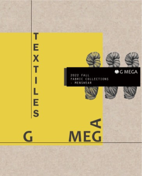 Gmega 2022 Fall Fabric Collection - Menswear