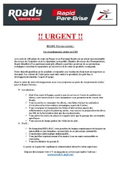 Offres d'emploi Perreux