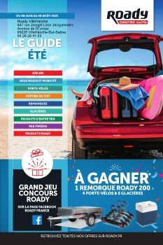 ROADY GUIDE DE L'ETE 2021