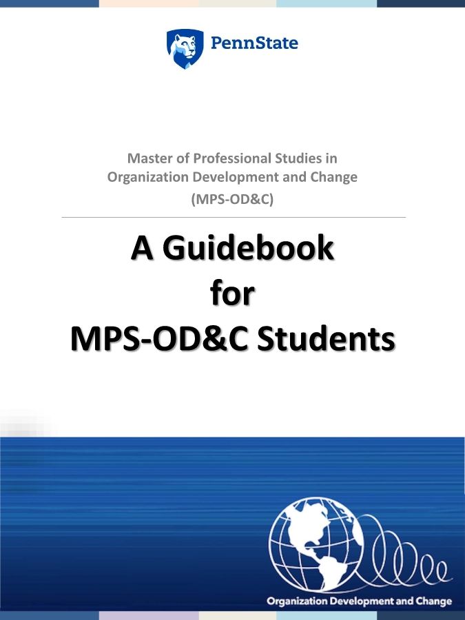 A Guidebook for MPS-OD&C Students