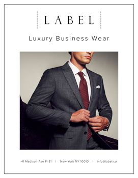 LABEL Luxury Business Wear