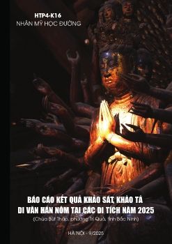 Bao cao Khao sat khao ta di van Han Nom (HTP4-K16 NMHD) 2025