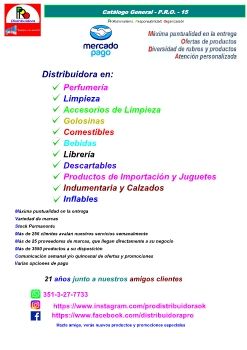 Catálogo General P.R.O. - 15