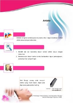 desain rambut artistik