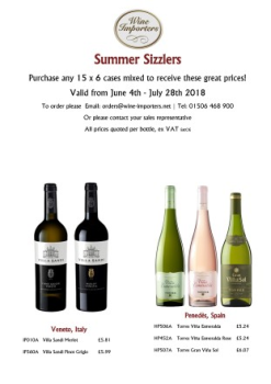 WIE Summer Sizzlers 2018 Promotion  