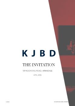 KJBD Invitation Pack_ 109 Kooyong Road, Armadale