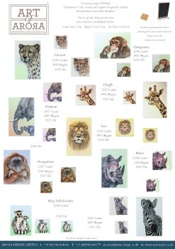 Arora Design - Art of Arora Wildlife Jan 2026