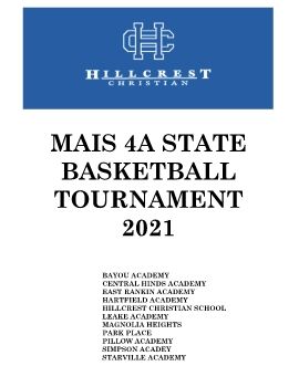 MAIS 4A State Basketball Tournament Program