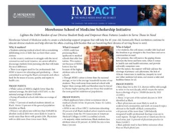 MSM Scholarship Initiative