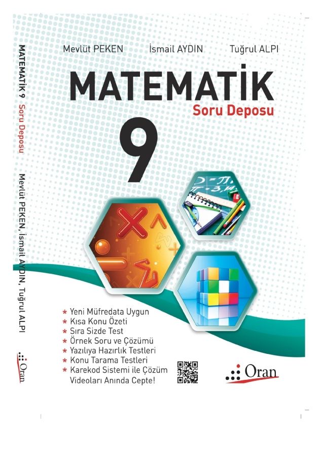 Oran Yayınları 9.Sınıf Matematik Soru Deposu