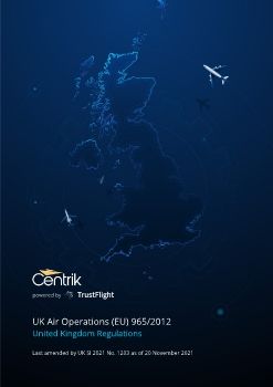 UK Air Operations Regulations (Consolidated) 201121