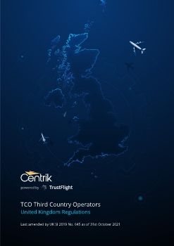 UK TCO Third Country Operators Regulations (Consolidated) October 2021