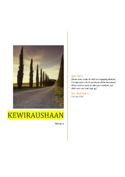 kewiraushaan