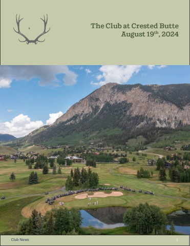 2024 August 19 Newsletter