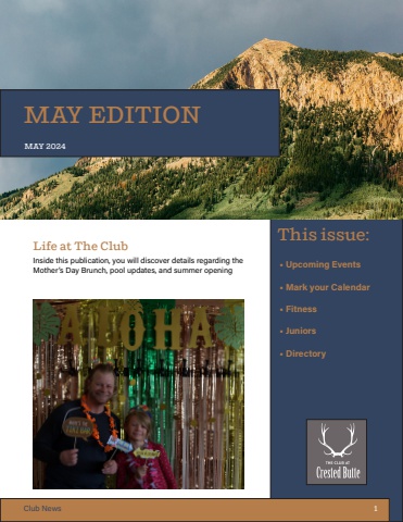 2024 May Newsletter