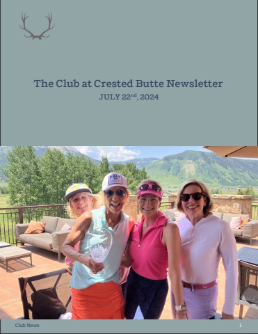 2024 July 22 Newsletter