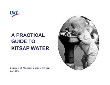 A Practical Guide to Kitsap Water - League of women voters Kitsap
