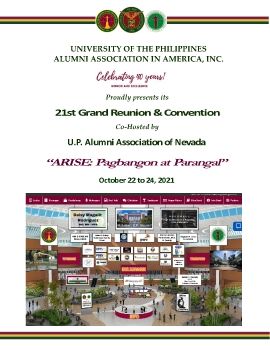 UPAAA GRC '21 Souvenir Journal