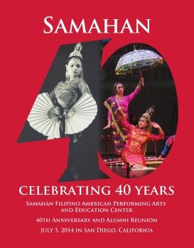 SAMAHAN 40TH ANNIVERSARY SOUVENIR BOOKLET - INFO ONLY PGS.1-23