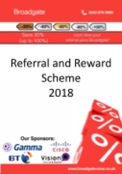 Broadgate Referral and Reward Scheme