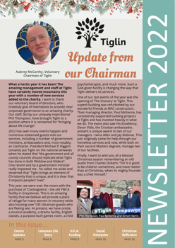 Tiglin Newsletter December 2022