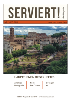 Serviert! das Magazin Heft 2