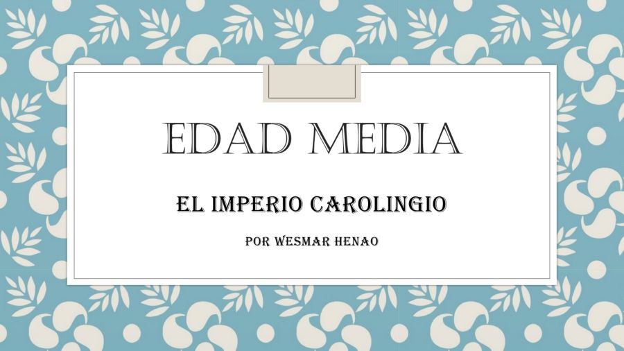 EDAD MEDIA