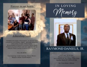 Raymond Daniels Jr - Obituary