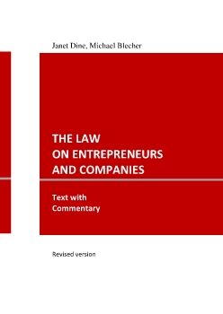 Albanian law on entrepreuners and companies - text with with commentary