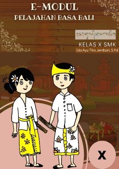 E MODUL BAHASA BALI KELAS X