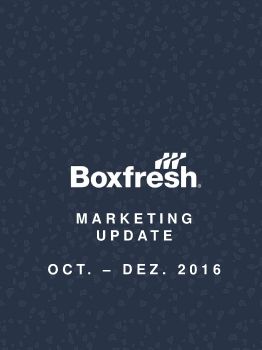 Boxfresh Marketing Update Presentation Sep. - Dez. 2016