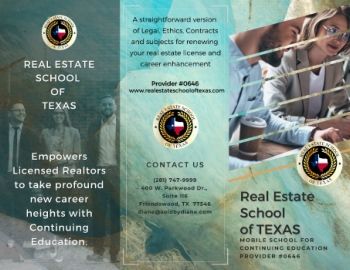 Real Estate Tri Fold Brochure