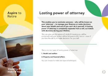 A2R article - Lasting power of attorney