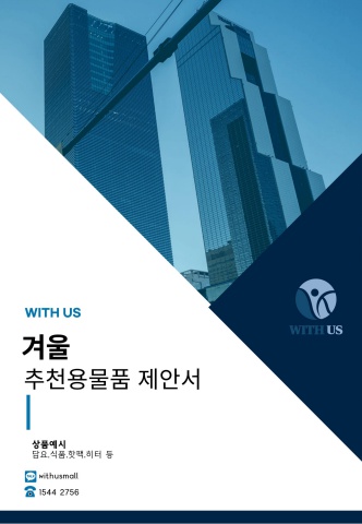 겨울 추천물품