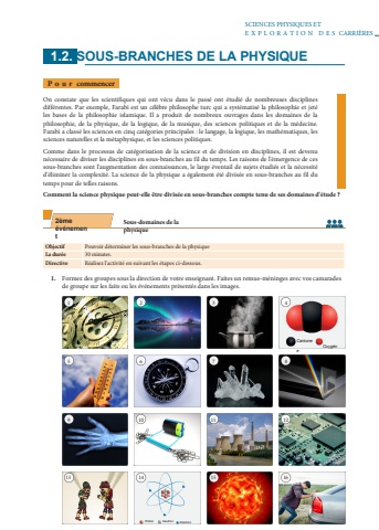 Fizik 9 MEB Chapitre 1-2
